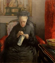 Porträt von Madame Martial Caillebotte